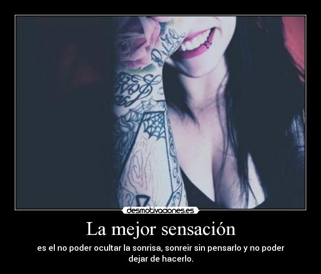 La mejor sensación - 