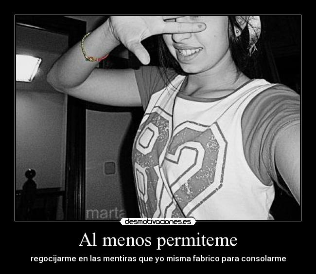 Al menos permiteme - 