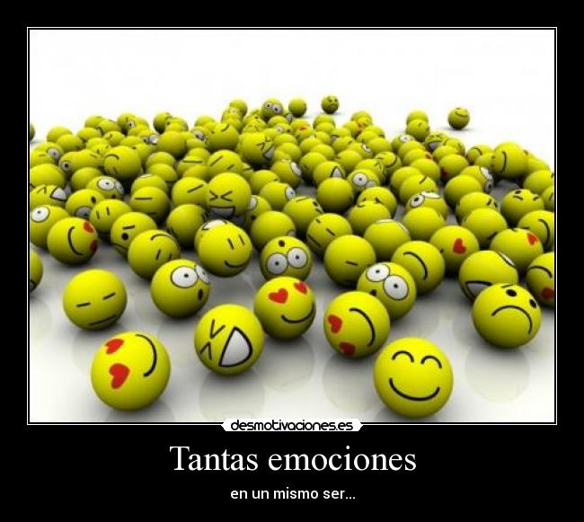 Tantas emociones - 