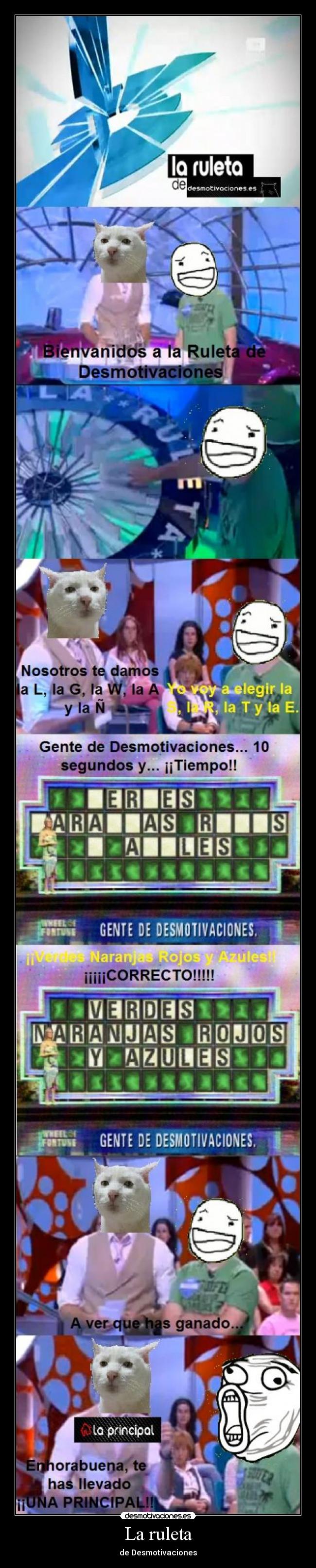 carteles ruleta desmotivaciones desmotivaciones