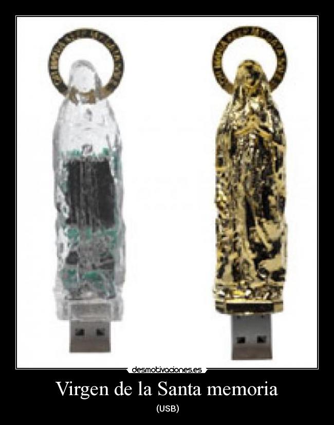 Virgen de la Santa memoria - (USB)