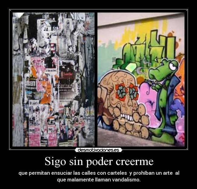 Sigo sin poder creerme - 