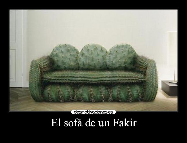 El sofá de un Fakir - 