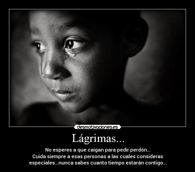 Lágrimas... -