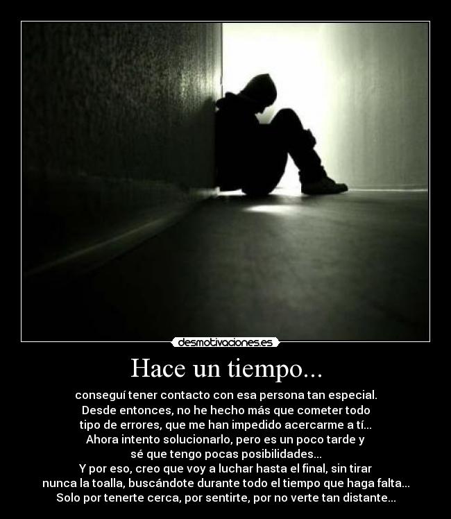 Hace un tiempo... - 