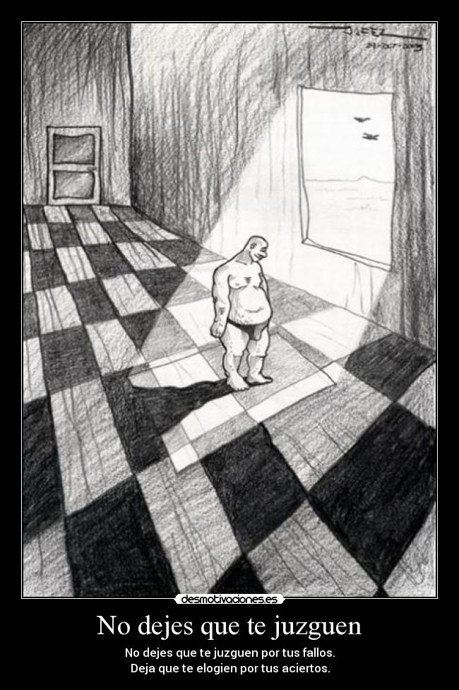 No dejes que te juzguen - 