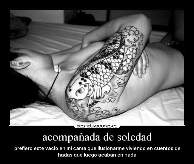 acompañada de soledad - 