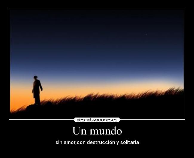 Un mundo -