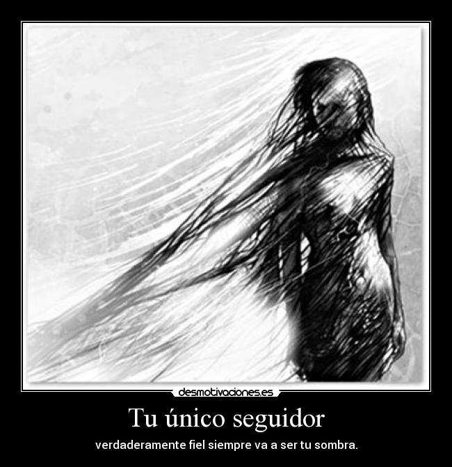 Tu único seguidor -
