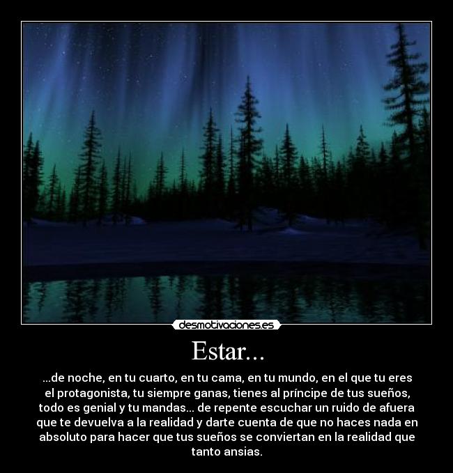 Estar... -