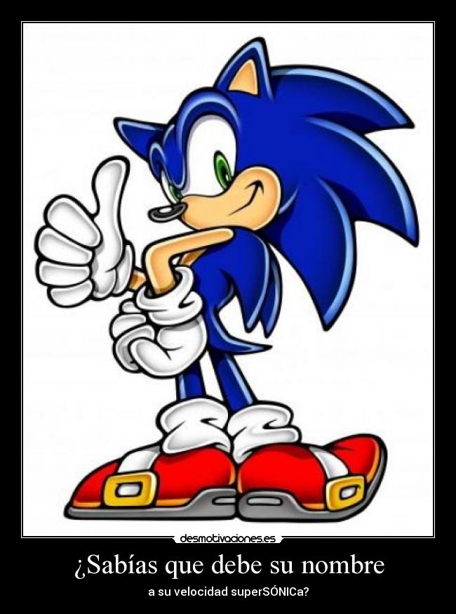 carteles sonic desmotivaciones