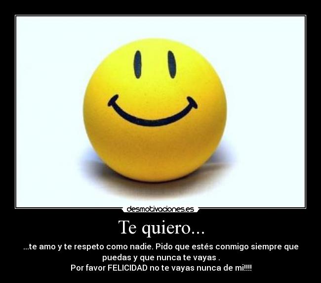 Te quiero... - 