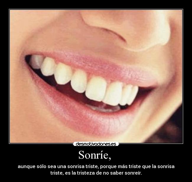 Sonríe,  - 