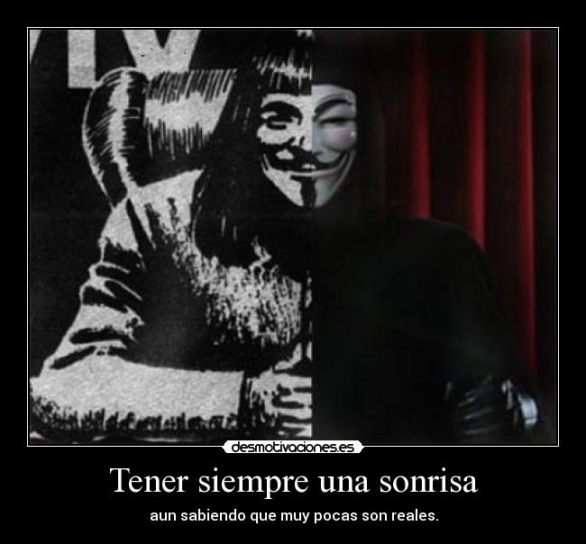 Tener siempre una sonrisa -