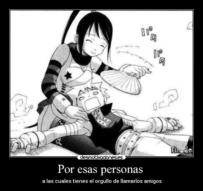 Por esas personas -
