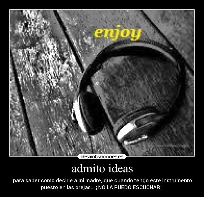 carteles ideas musica desmotivaciones