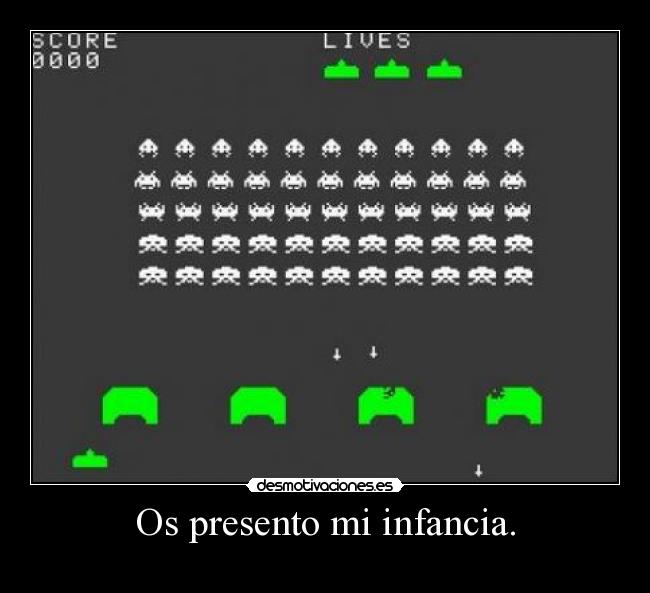 carteles infancia infancia marcianitos desmotivaciones