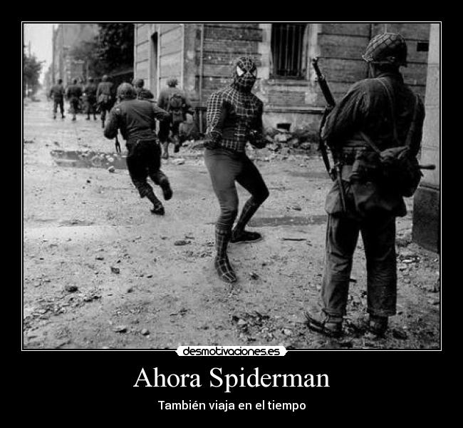 Ahora Spiderman - También viaja en el tiempo
