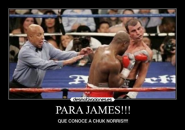 carteles para james desmotivaciones