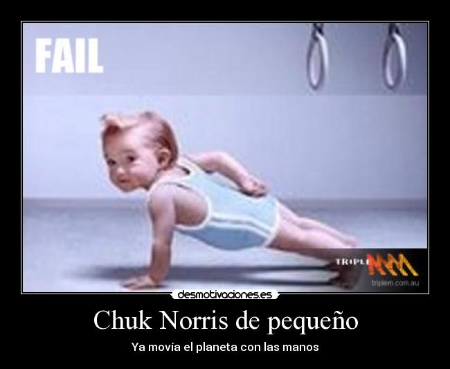 Chuk Norris de pequeño - 