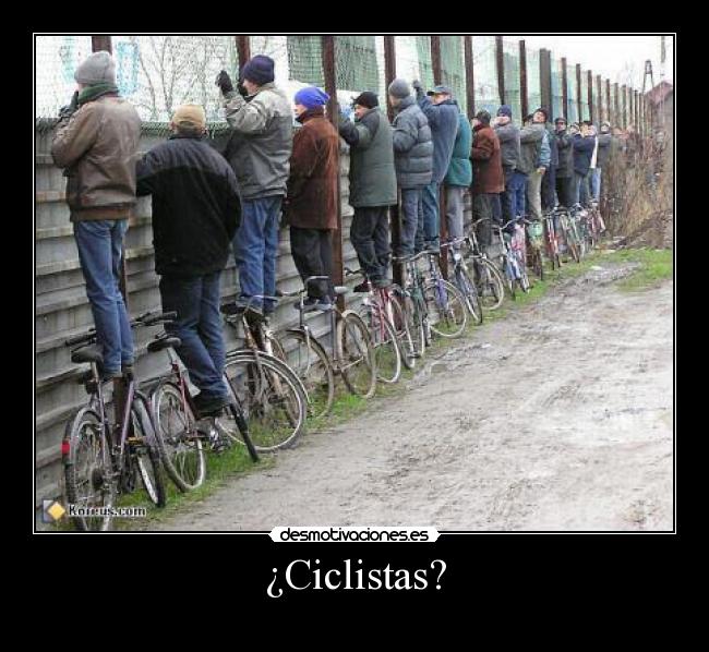 ¿Ciclistas? - 