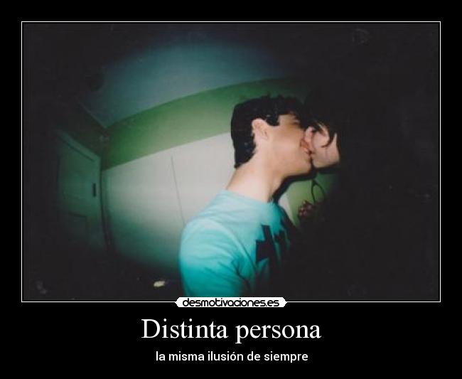 Distinta persona - 