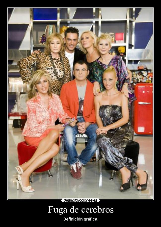 Fuga de cerebros - Definición gráfica.