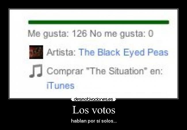 carteles votos gusta 126 black eyed peas the situation desmotivaciones