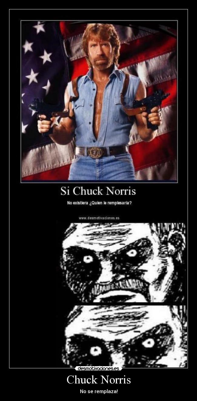 Chuck Norris - No se remplaza!
