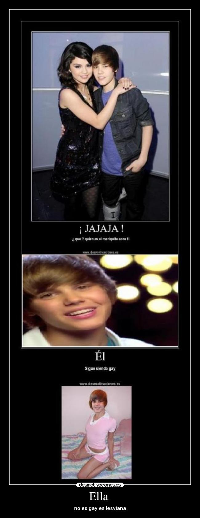 Ella  - no es gay es lesviana