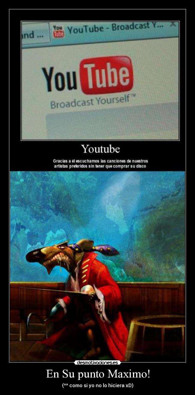 En Su punto Maximo! - (^^ como si yo no lo hiciera xD)