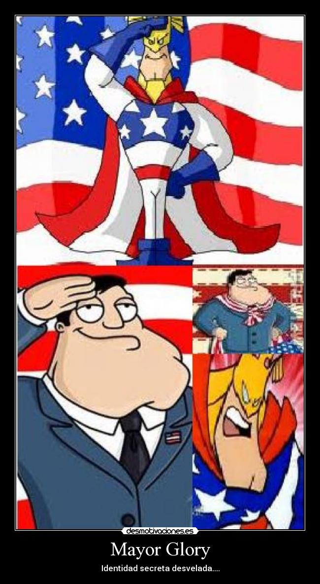 Mayor Glory - Identidad secreta desvelada....