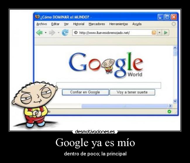 Google ya es mío -