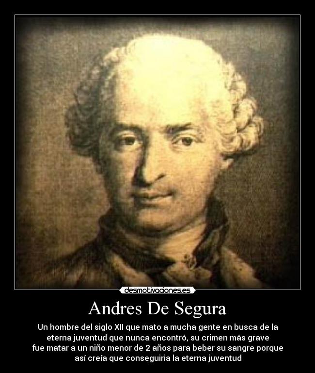Andres De Segura -