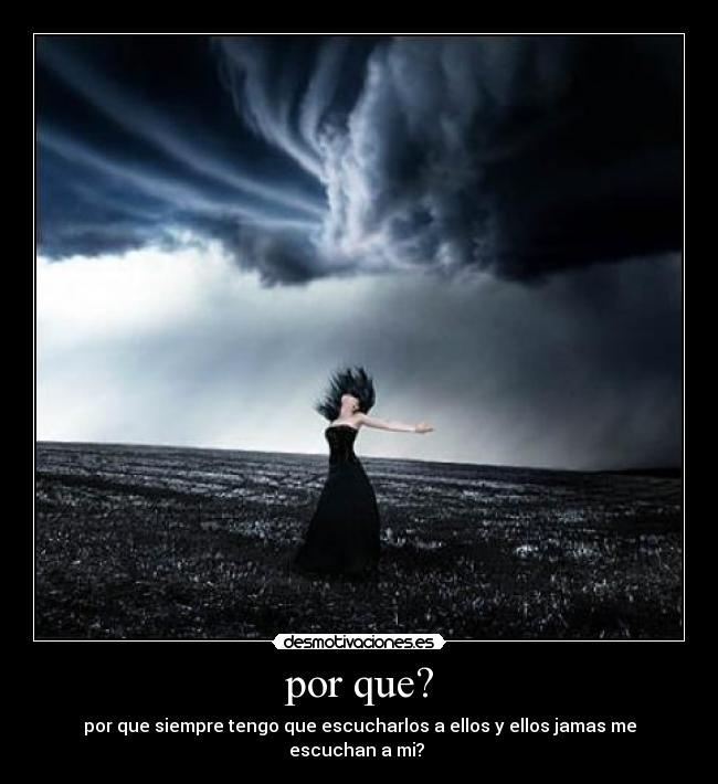 por que? -