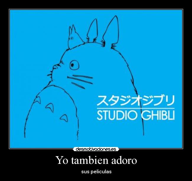 Yo tambien adoro - sus peliculas