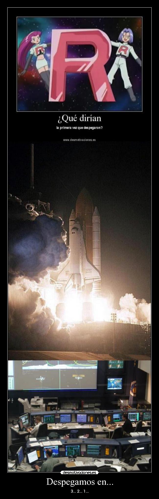 Despegamos en... - 3... 2... 1...