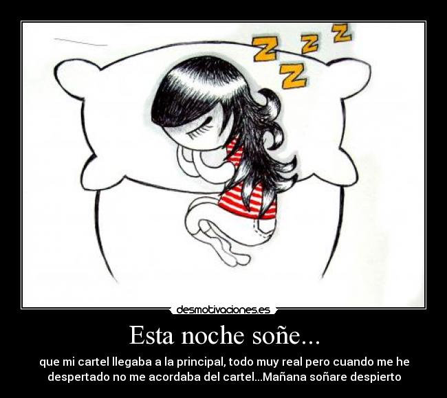 Esta noche soñe... -