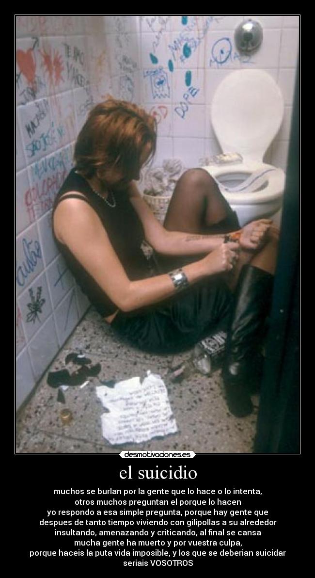 el suicidio -