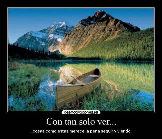 Con tan solo ver... - ...cosas como estas merece la pena seguir viviendo. 