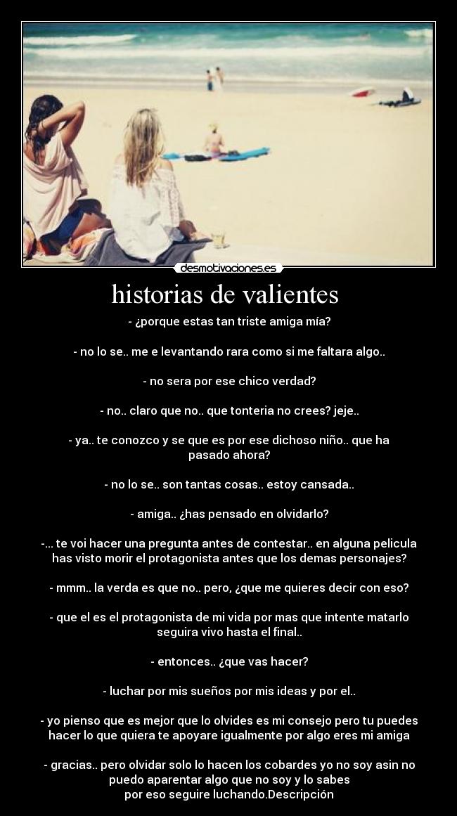 historias de valientes  - 