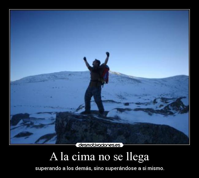 A la cima no se llega - 