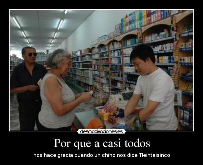 Por que a casi todos -