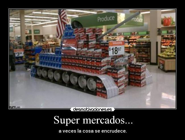 Super mercados... -