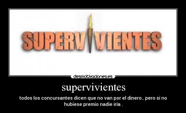 supervivientes - 