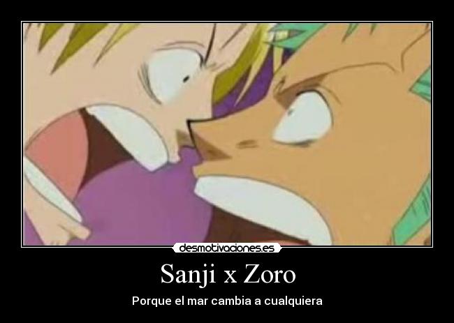 Sanji x Zoro - 