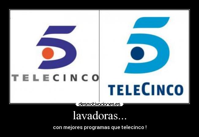 lavadoras... -