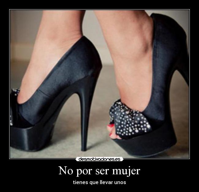 No por ser mujer - 