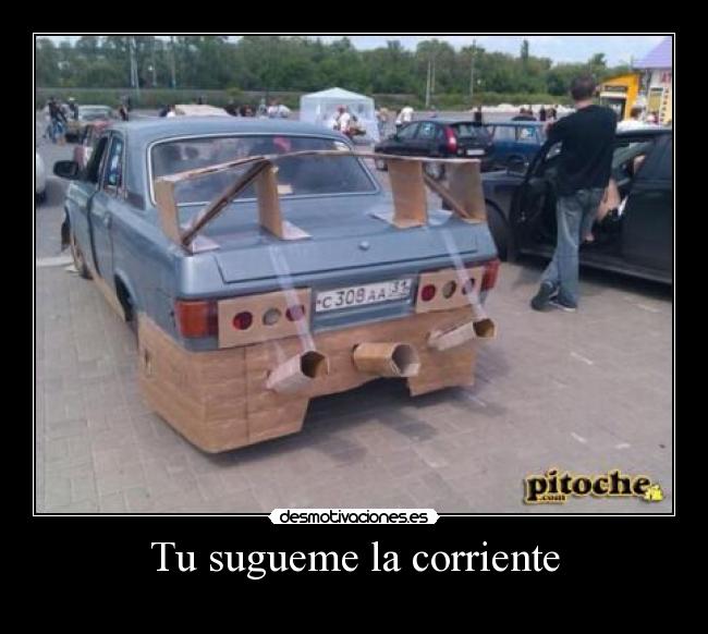 Tu sugueme la corriente -