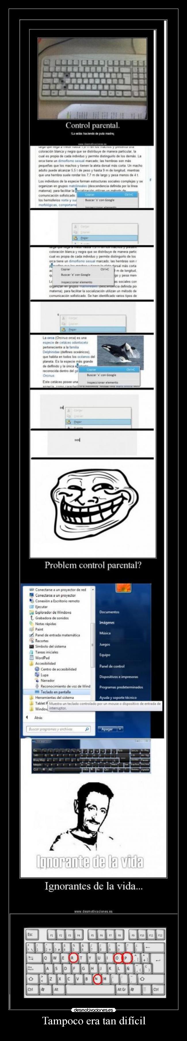 Tampoco era tan difícil -